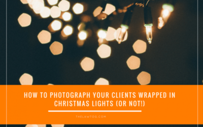 How to photograph your clients wrapped in Christmas lights (or not!)