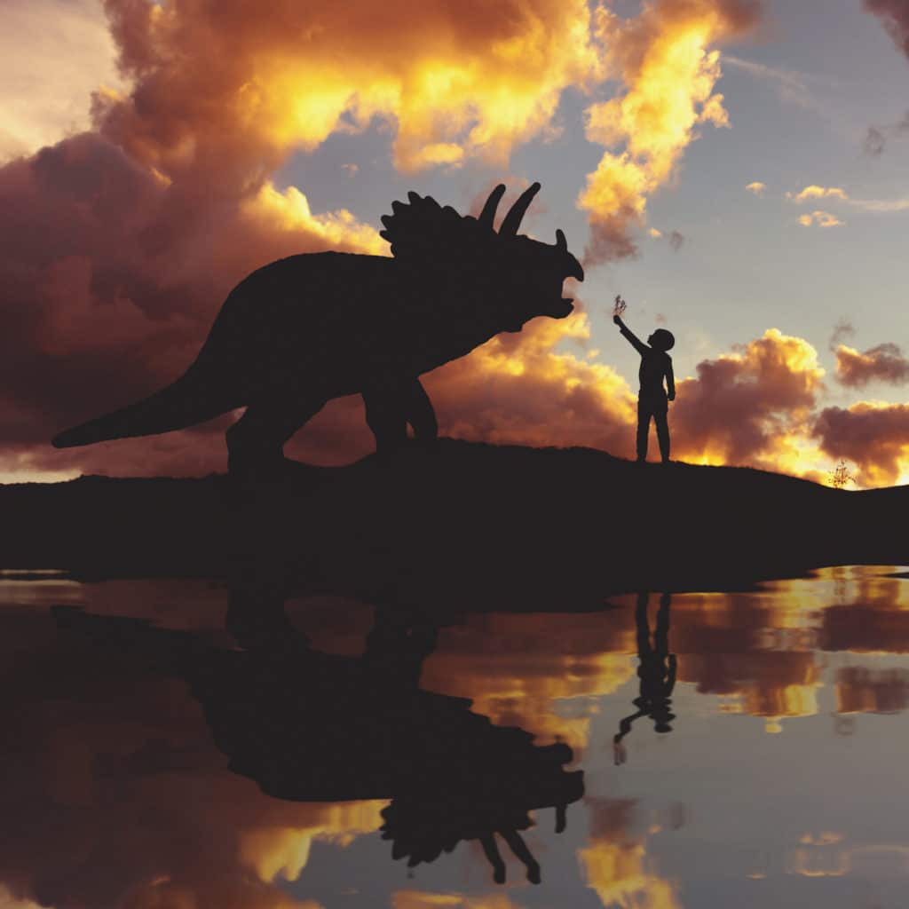 Just A Boy and His Pet Triceratops - Kayleigh Ashworth
