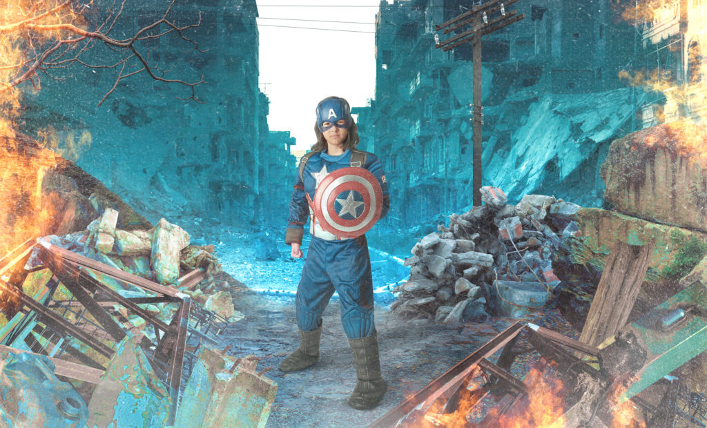 Captain America - Lori Keskimaki